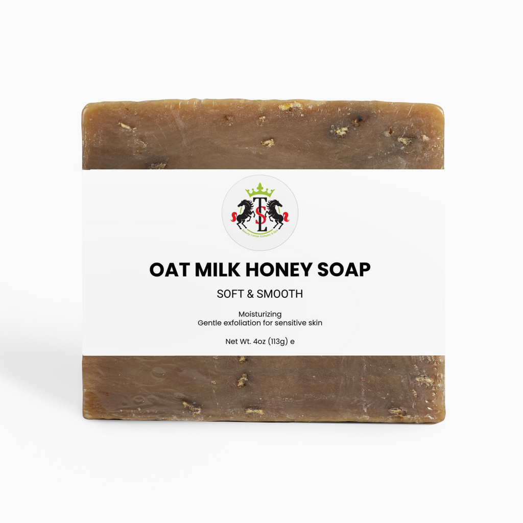 TSL Oat Milk Honey Soap - product view 1