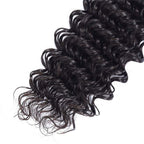 1 Bundle Deep Wave Hair – Natural Black