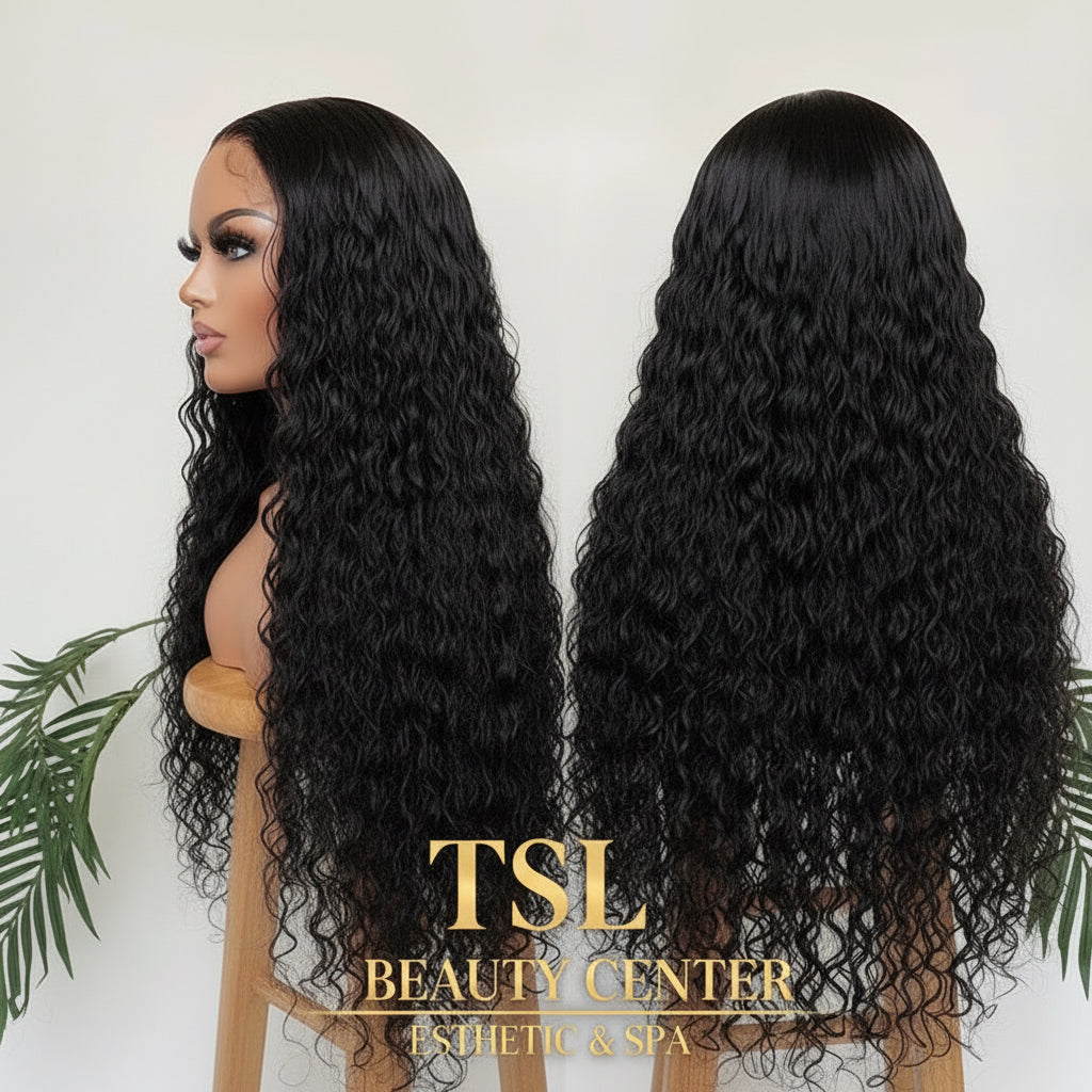 360 Lace Deep Wave Human Hair Wig