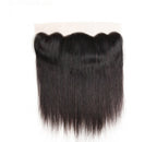 Straight Lace Frontal 13×4 – Natural Black