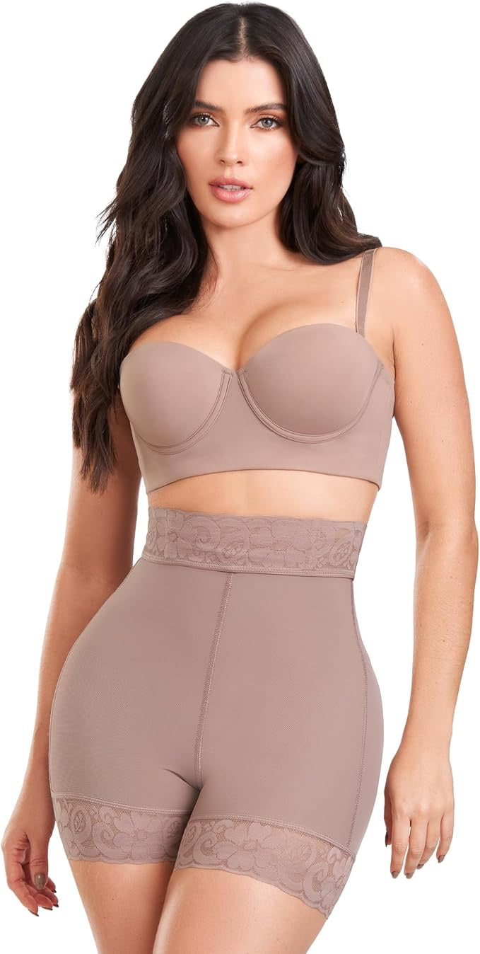 High Waisted Body Shaper Short