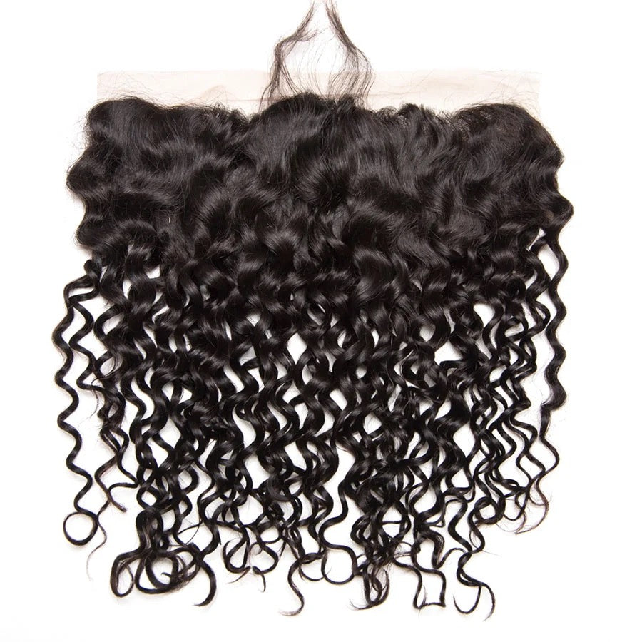 Deep Wave Lace Frontal 13×4 – Natural Black