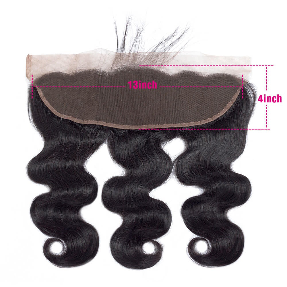 Body Wave Lace Frontal 13×4 – Natural Black